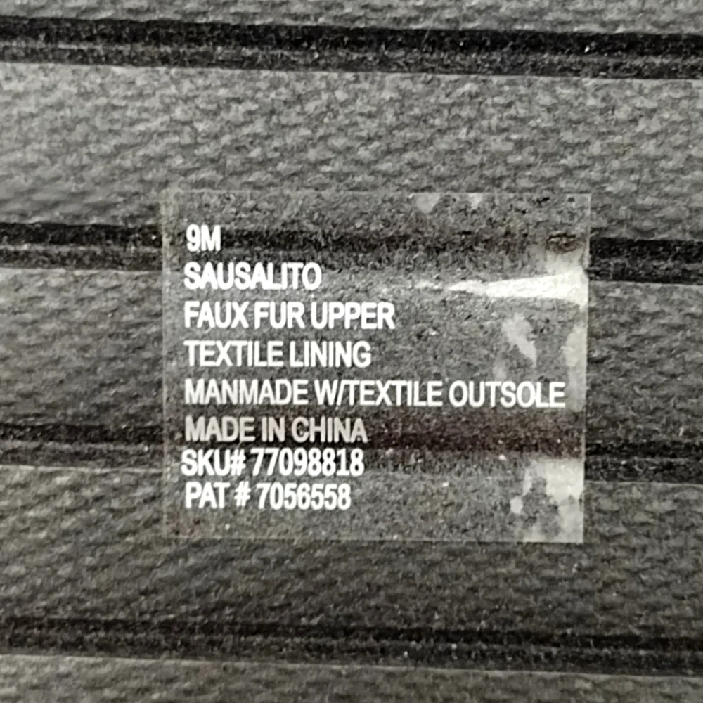 Womens Size 9 SM New York Sausalito Faux Fur Slides Fast Shipping 😊 - Picture 4 of 4